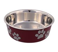 Trixie Stainless Steel Bowl with Plastic Coating, 21 cm Dia