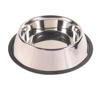 Trixie Stainless Steel Bowl with Rubber Ring 2.8 litre