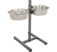 Trixie Stainless Steel Dog Bar - 2 × 2.8 l/ø 24 cm - 2pcs