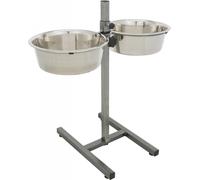 Trixie Stainless Steel Dog Bar - 2 × 4.5 l/ø 29 cm - 2pcs