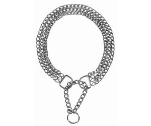 Trixie Stop The Pull Chain Collar Triple Row - 45 cm/2.5 mm