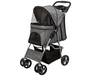 Trixie Stroller, 47 x 100 x 80 cm, 4.9 kg, Grey