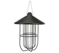 Trixie Suet Ball Holder with Roof Black for Wild Birds, RRP 19.99 EUR, NEW