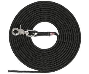 Trixie Tracking Lead with Trigger Snap Hook for Dogs Black - Small-Large - 5m/x6mm