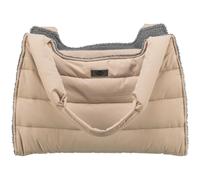 TRIXIE transport bag Gina for dogs in beige/grey ? practical carrier bag for transporting your pet ? modern & timeless design ? 28849