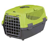 Trixie transport box Capri 1, XS: 32 × 31 × 48 cm, dark green / light green