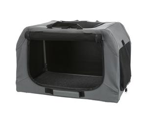 Trixie Transport Easy Mobile Kennel for Dogs Grey - Small-Medium