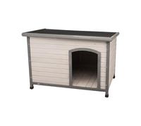 TRIXIE (Tribm Natura Flat Roof Dog Kennel, 104 X 72 X 68 cm, Grey