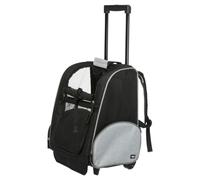 Trixie Trolley/Backpack for Dogs Black/Grey - 32x45x25cm