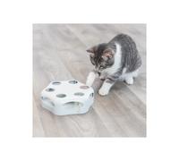 TRIXIE Turning Feather Grey Home Cat Pet Supplies Toy Activity Game Plastic