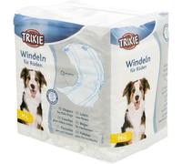Trixie Twelve Diapers for Male Dog, Medium/Large,White