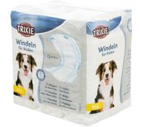 Trixie Twelve Diapers for Male Dog, Medium/Large,White