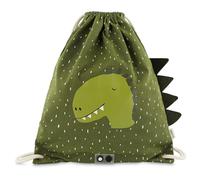 Trixie Unisex Kid's Drawstring Bag Mr. Dino, Green, One Size