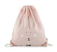 Trixie Unisex Kid's Drawstring Bag Mrs. Rabbit, Pink, S