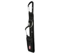 TRIXIE Universal seat belt loop, Carabiner hook, M-L: 30 cm/38 mm, black
