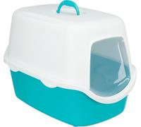 Trixie Vico Litter Tray For Cats Turquoise/white - Turquoisewhite - vico litter tray trixie turquoisewhite cats