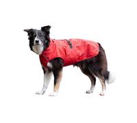 TRIXIE Vimy raincoat for dogs, red, size S - belly circumference: 40-61 cm - dog raincoat with reflective elements for greater visibility in the dark - comfortable and adjustable - 680223