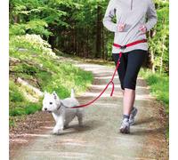 Trixie Waist Belt with Lead Small & Medium Dogs reflective comfortable 12765