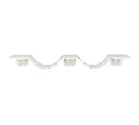 Trixie Wall Mount Cat Bridge, Three Platforms Linked by Bridge, White