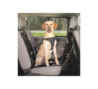 TRIXIE Waterproof Dogs Car Seat Cover Protector 65x145 cm Black and Beige 13231
