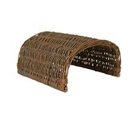 Trixie Weidenbrücke, 24 × 13 × 25 cm | Sheltered hiding spot for cage and enclosure, invites your small pet to play, explore and snuggle up