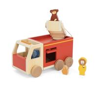 Trixie 36-495 Wooden Fire Truck, Multi