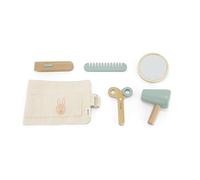 Trixie Wooden Hairdresser Set for Kids - FSC Certified Wood - Pretend Play Salon Kit - Eco-Friendly Educational Toy for Toddlers and Preschoolers