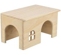 Trixie Wooden House for Guinea Pigs, 28 x 16 x 18 cm,Beige