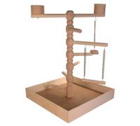 Trixie Wooden Playground, Beige, 55 x 41 x 41 cm