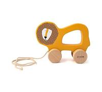 Trixie Mr. Lion Pull Along Toy - FSC-Certified Wood - 12m+, Yellow