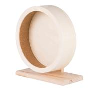 TRIXIE wooden running wheel ø 21 cm - untreated - closed running surface with...