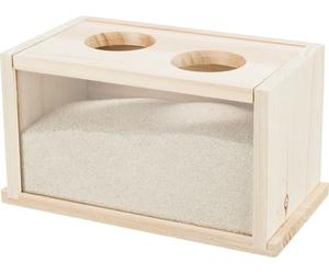 Trixie - Wooden sand bath for rodents - TR-63004