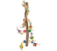Trixie Wooden Toy with Wicker Balls, 56 cm.
