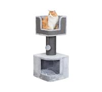 TRIXIE XXL AVA II Cat Scratching Post for Cats with Cave - 112 cm, Grey