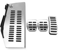 Trixly Brake Pedal LHD Car Pedals for vw For RSi for seat Stainless Steel Dead Foot Rest Vehicle