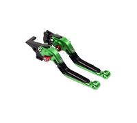 Trixly Motorcycle Clutch Lever Retro Handlebar Clutch Lever Replacement Upgrade Stopping Power Brake Levers(Green)