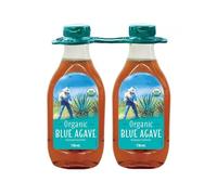 TRIZINGA SHOP All-Purpose Blue Agave Sweetener Syrup 736ml (Pack of 2) - Naturally Vegan, Low Glycemic, 100% Pure Agave Nectar for Coffee, Tea, Baking, Cooking & Beverages