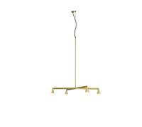 Trizo 21 Austere Chandelier X 25 Brass