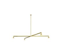 Trizo 21 Austere Chandelier X 50 Brass