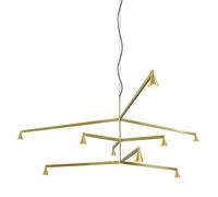 Trizo 21 Austere Chandelier Y 25/50/75 Brass