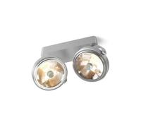 Trizo 21 PIN-UP 2 Spot & Ceiling Lamp Aluminium