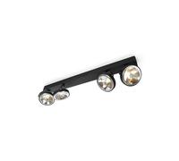 Trizo 21 PIN-UP 4 Spot & Ceiling Lamp Black
