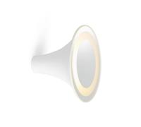 Trizo 21 Sirens Wall Lamp White + Mat White Glass + Mirror Small