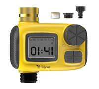 TRJZWA Sprinkler Timer for Outdoor,2025 Brass Inlet Release Water Timer for Garden Irrigation Hose Timers with Rain Delay and Manual Irrigation for Garden,Lawn,Yard Watering System