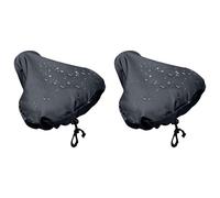 TRKETK 2 Pcs Waterproof Bike Seat Rain Cover Bicycle Seats Rain Covers With Drawstring Washable Water Proof and Dust Proof Dust Resistant for Women Men for Journey and Travel Outdoor for Bicycles