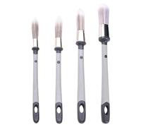TRKETK 4 Pcs Paint Brushes for Walls Set Small Paint Brush Paint Brushes Decorating Painting Tools for Baseboards Corners Edges Ceilings Masonry Wallpaper of Paintbrushes