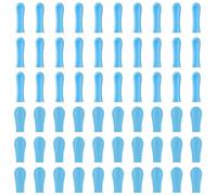 TRKETK 60 Pcs Ear Cleaner Replacement Tips Silicone Ear Wax Removal Spare Tips Ear Spoon Tips Silicone Ear Spoon Replacement Tips for Ear Camera Earwax Cleaning Accessories