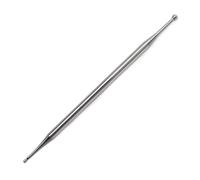 TRKETK Dual-Head Facial Reflexology Tool, 13cm Stainless Steel Acupuncture Needle Portable Body Point Probe Massage Tool Self-Massage Acupressure Probe Deep Tissue Massage for Ear and Body Points
