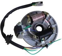 Trkimal 2 Coil Ignition Magneto Stator Plate for 50cc 70cc 90cc 110cc 125cc Kazuma Taotao Baja SSR Go-Karts Pocket Bikes Choppers ATV Quad Dirt Kick Bike 4 Wheeler