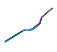 TRKIMAL φ31.8mm Road MTB Mountain Bike Bicycle Extra Long 780mm Handlebar 55mm Riser Bar for Downhill Cycling Racing Off-Road MTB, BMX (Colourfull)